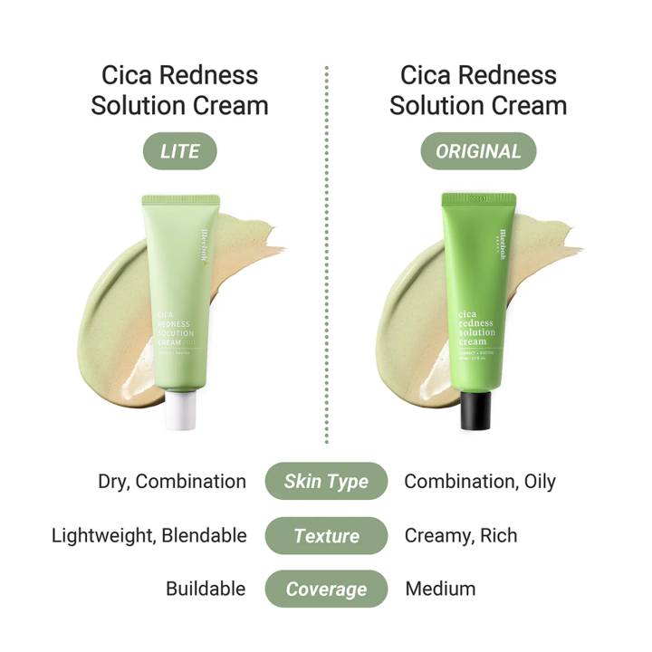 Meebak Cica Redness Solution Cream Lite 50ml