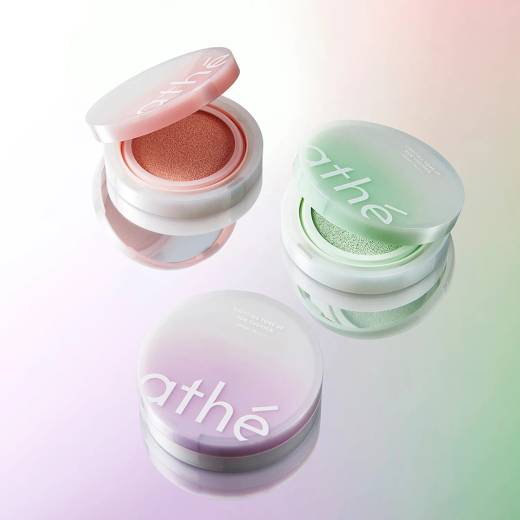 athe Vegan Relief Lighting Tone Up Sun Cushion SPF50+ PA++++ 12g Refill