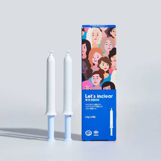 [Medical Device] inclear Let's Inclear Pre-filled Syringe Type Vaginal Cleanser (2P/9P) [After Period]