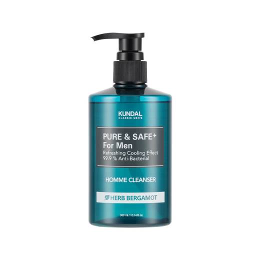 KUNDAL Pure & Safe Cooling Homme Cleanser 300ml