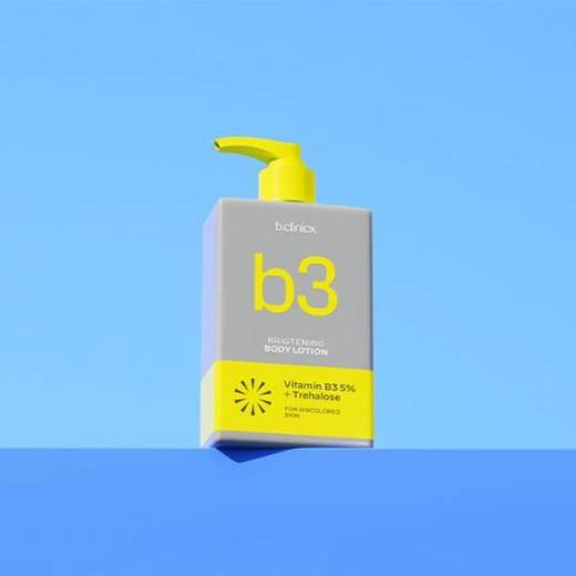 b.clinicx Vitamin B3 5% + Trehalose Brightening Turn On Body Lotion 300ml