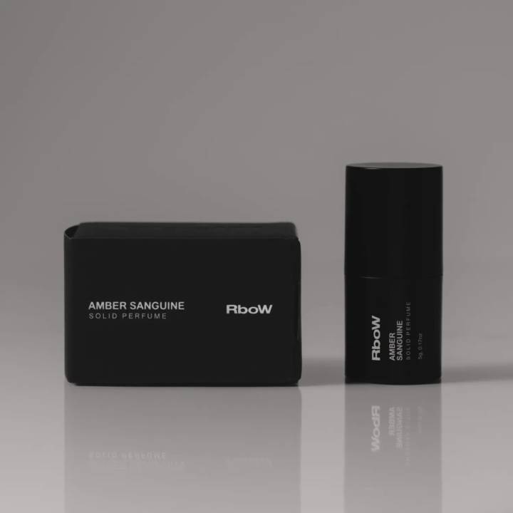Rbow Solid Perfume 5g (Amber Sanguine / Monochrome)