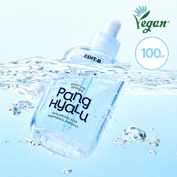 EDIT.B Moisture Barrier Pang Hyaluronic Acid Panthenol Ampoule 100ml