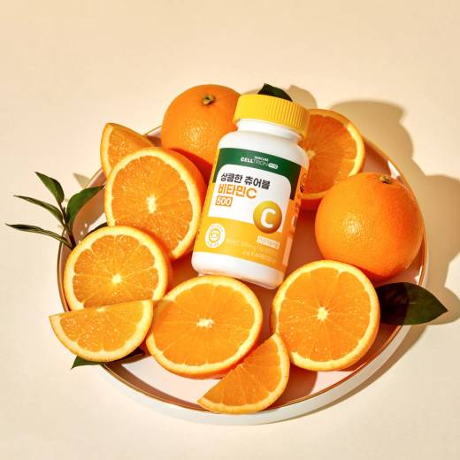 INNER LAB Citrusy Chewable Vitamin C 500 60 Tablets (2-month supply)