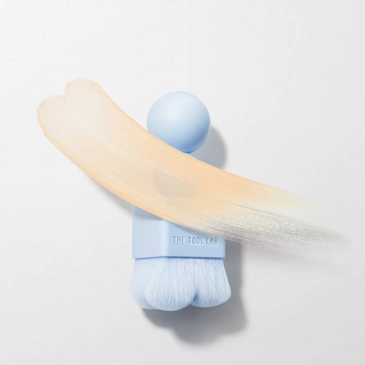 THE TOOL LAB Stamp Skin Fit Cushion #Airy [BRUSH SET]