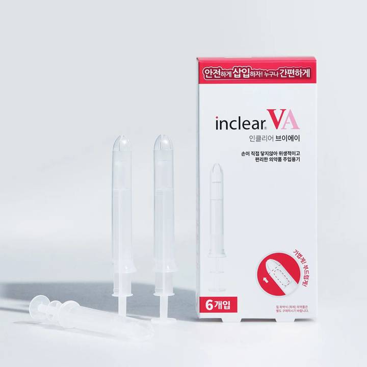 [Medical Device] inclear VA (6P/12P) (Single-Use Vaginal Applicator)