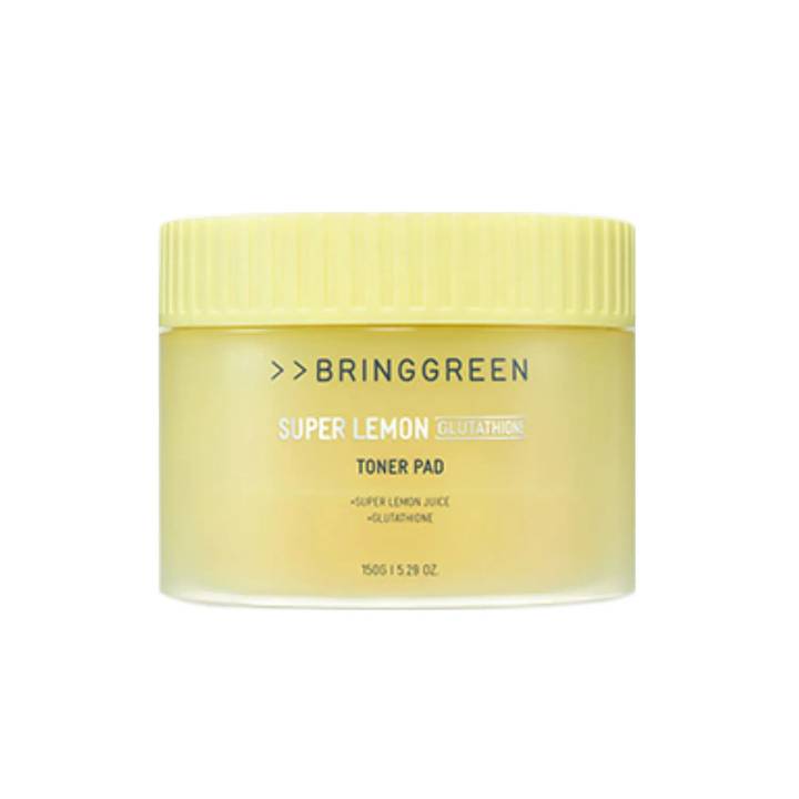 BRING GREEN Super Lemon Glutathione Toner Pad Refill Set(+90EA)