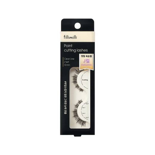 Fillimilli Point Cutting Eyelash 04 New Smoky J-Curl (12mm)
