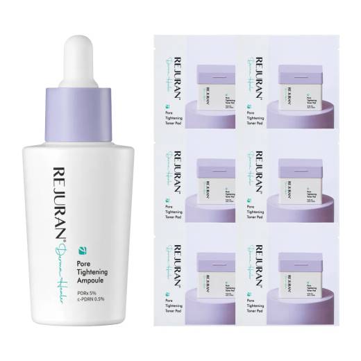 REJURAN Derma Healer Pore Tightening Ampoule 30ml Limited Set (+Toner Pad 2p*6ea)