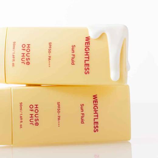 House of Hur Weightless Sun Fluid 50ml Duo Set