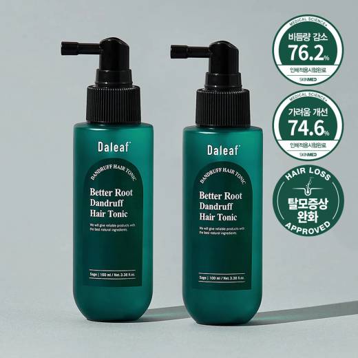 DALEAF Better Root Dandruff Hair Tonic 100mL*2ea