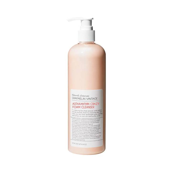 GRAYMELIN Astaxanthin Crazy Foam Cleanser 500ml