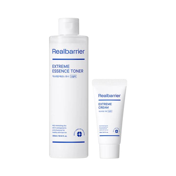 Real Barrier Extreme Essence Toner Light 300mL Special Set (+Light Cream 25mL)