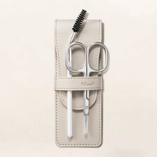 Fillimilli Eyebrow Scissors Set (+Mini Eyebrow Brush) (RENEWAL)