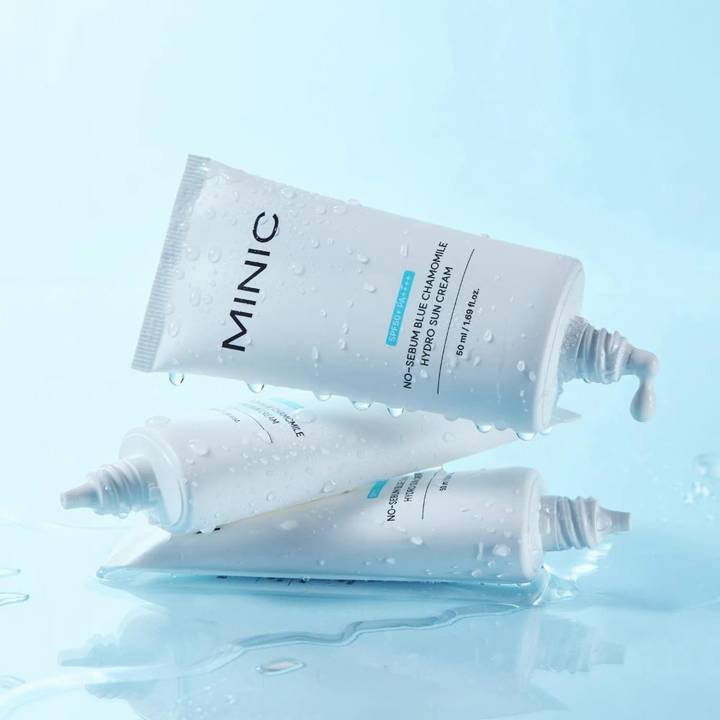 MINIC No-Sebum Blue Chamomile Hydro Sun Cream 50ml