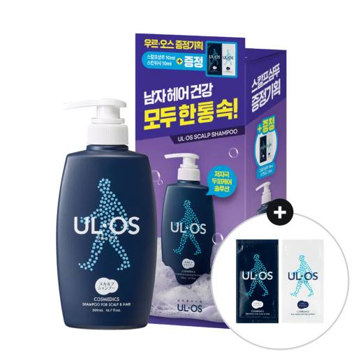 ULOS Scalp Shampoo 500ml (Set/Single)