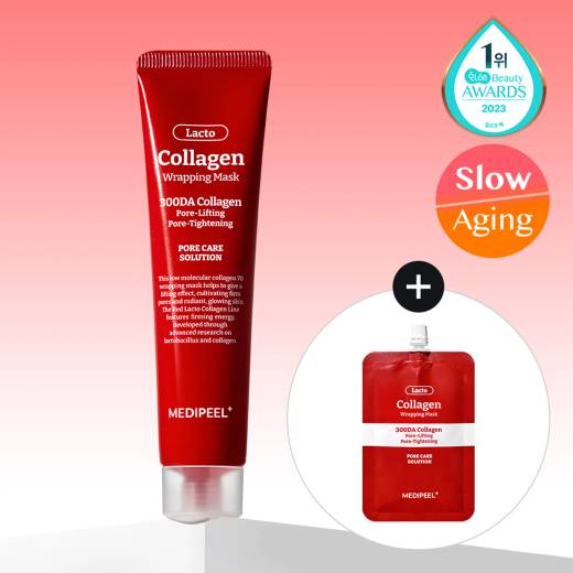 MEDI-PEEL Red Lacto Collagen Wrapping Mask 70ml Set (+30ml)