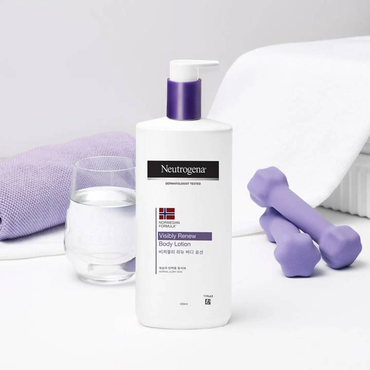 Neutrogena Visibly Renew Body Lotion 450ml (Single/Set)