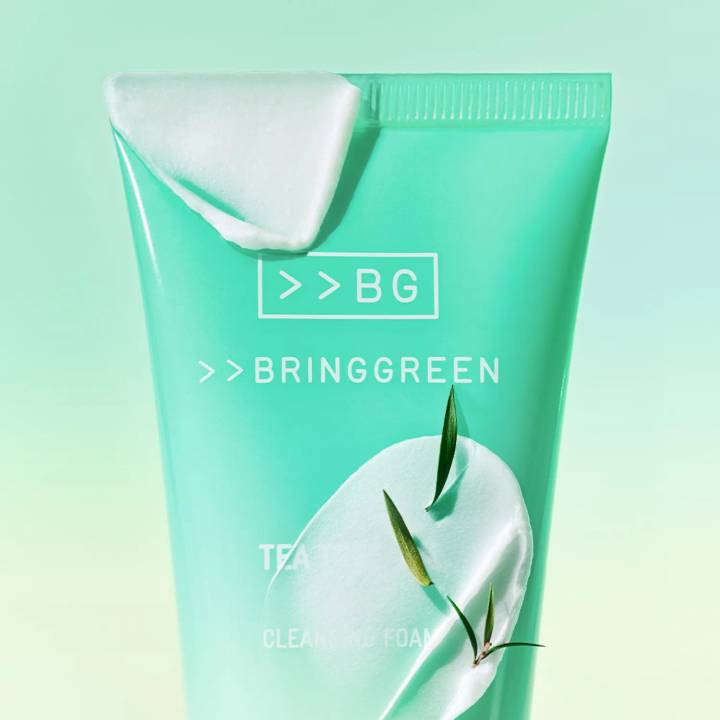 BRINGGREEN Tea Tree Cica Deep Cleansing Foam 120ml