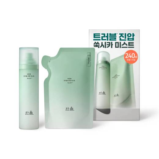 HANYUL Pure Artemisia Trouble Calming Mist 120ml Set (+Trouble Calming Mist Refill 120ml)