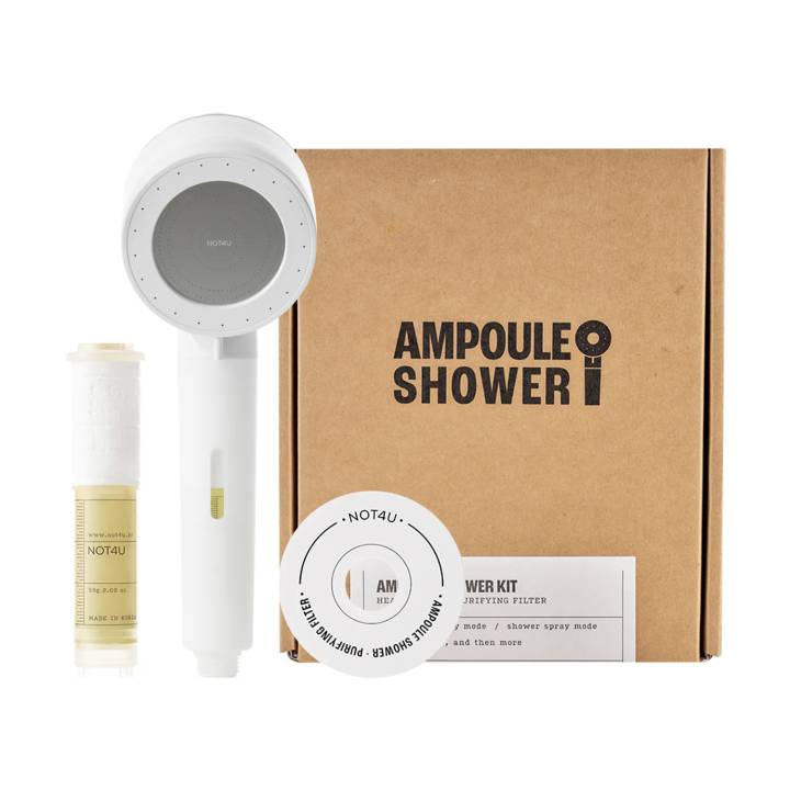 NOT4U Ampoule Shower Kit (Head, Handle, Purifying Filter)