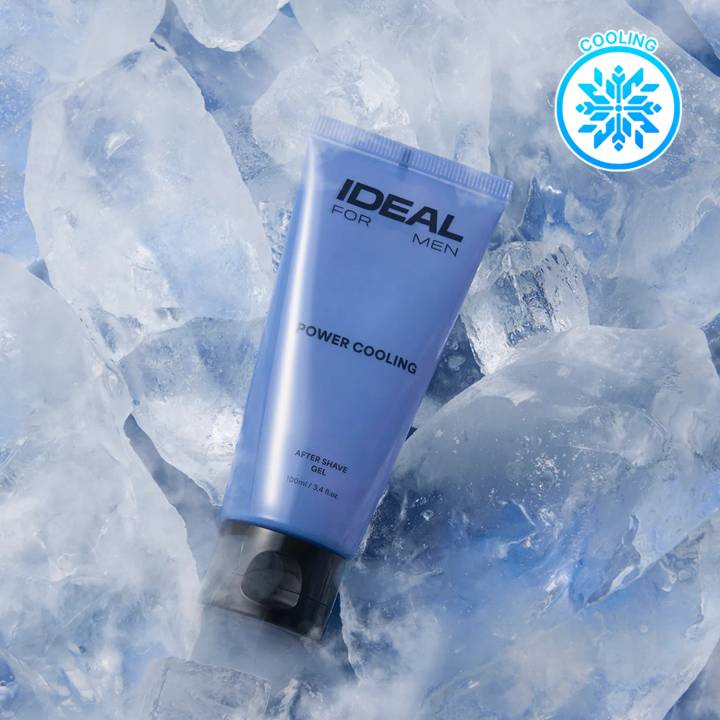 Ideal for Men Power Cooling After Shave 2P Set