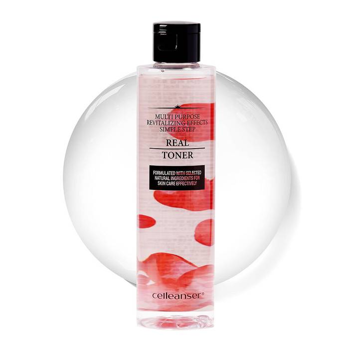 celleanser Real Toner Rose 200ml