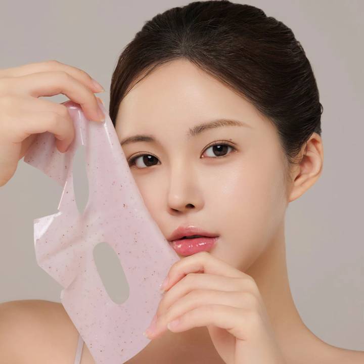 HEVEBLUE Pot Pore Peptamin Hydro Collagen Mask Pack Sheet 4ea