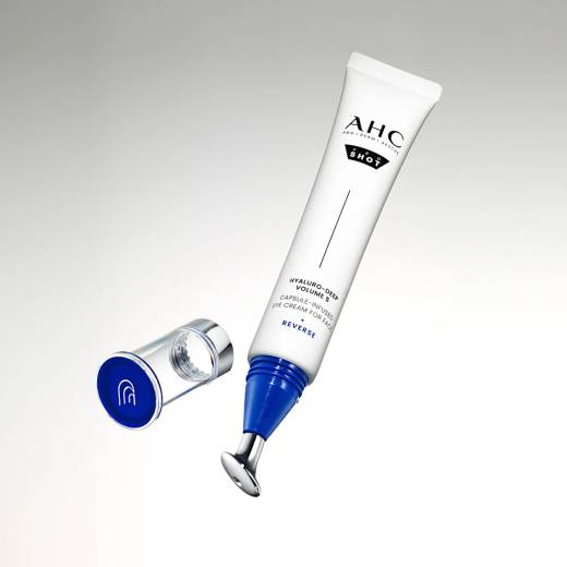 AHC Pro Shot Hyaluro-Deep Volume 5 Capsule-Infused Eye Cream For Face 30ml Special Set (+Serum 10ml)