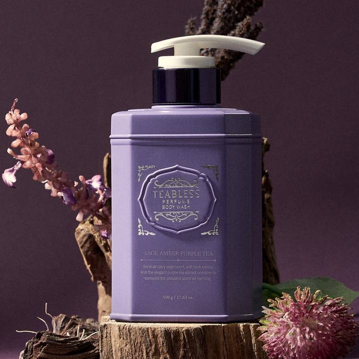 Teabless Sage Amber Purple Tea Perfume Body Wash 500g