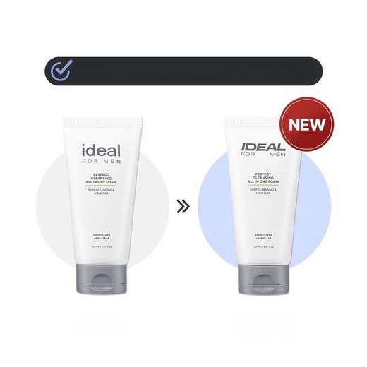 Ideal for Men Perfect Cleansing All-in-One Foam 150ml