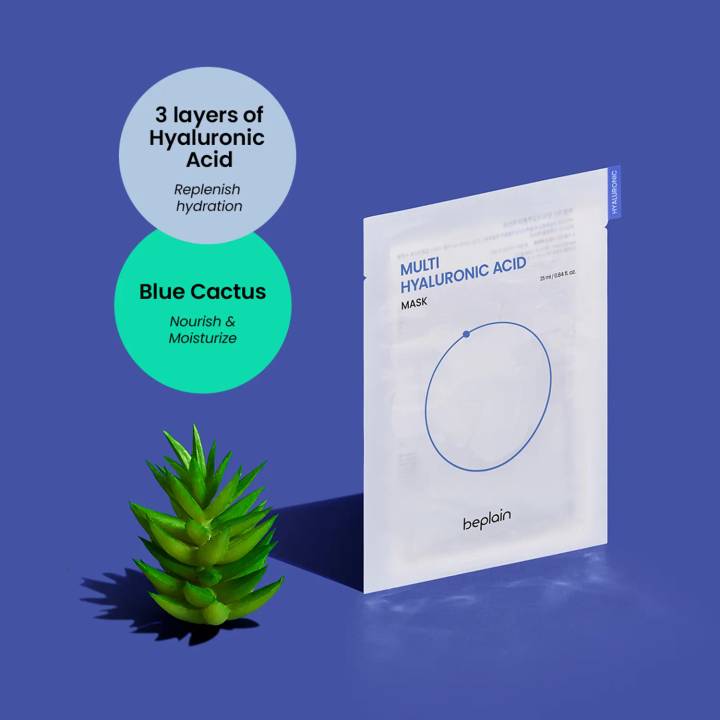 beplain Multi Hyaluronic Acid Mask Sheet 25mL x 5ea