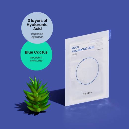 beplain Multi Hyaluronic Acid Mask Sheet 25mL x 5ea