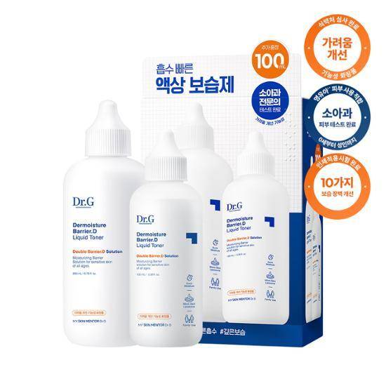 Dr.G Dermoisture Barrier. D Liquid Toner 200mL Special Set (+100mL)