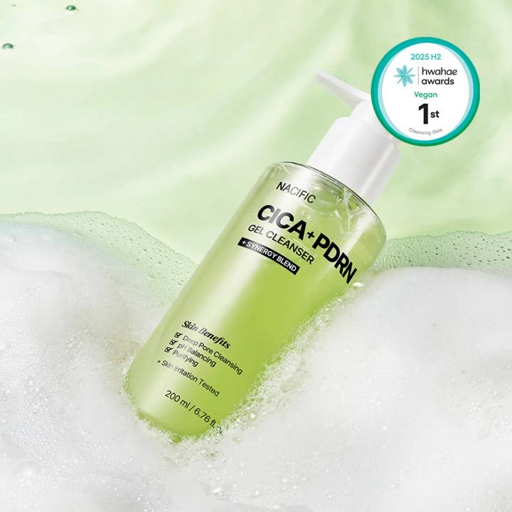 NACIFIC Cica+PDRN Gel Cleanser 200ml