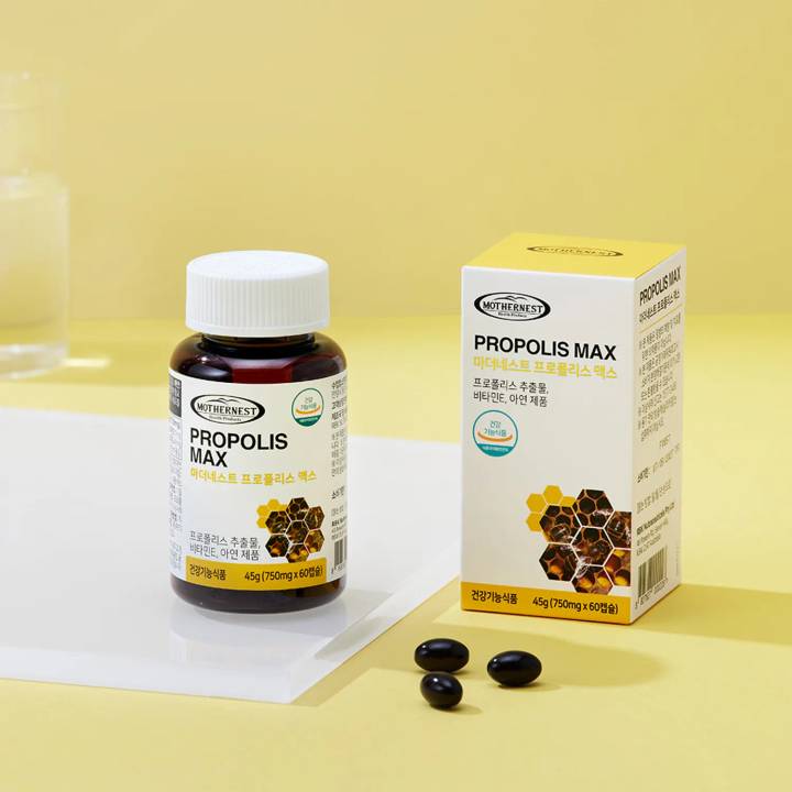 mothernest Propolis Max 60 Capsules*2ea (4-month supply)