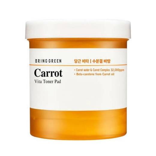 BRINGGREEN Carrot Vita Toner Pad 100 Sheets