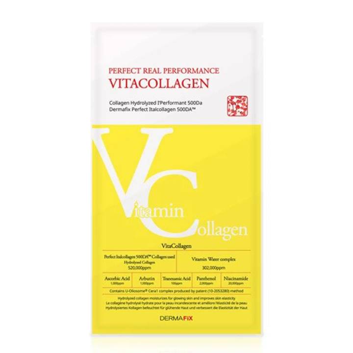 Dermafix Perfect Real Performance Vita Collagen Mask Sheet 1P+1P