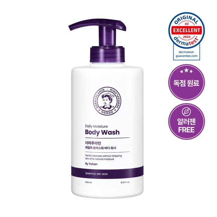 Dermaplamin Daily Moisture Body Wash 500ml