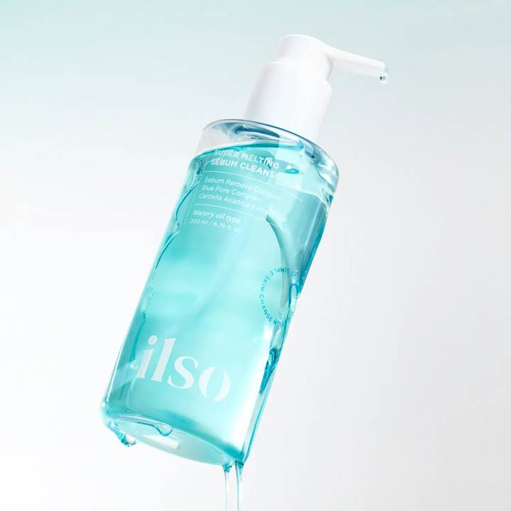 ilso Super Melting Sebum Cleansing Oil 200ml Set (+Dual Clean Brush)