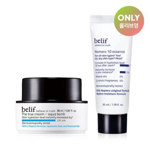 belif The True Cream Aqua Bomb 30mL Special Set