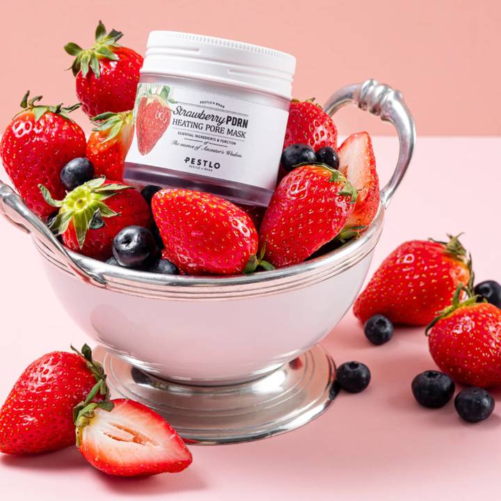 pestlo Strawberry PDRN Heating Pore Mask 70g