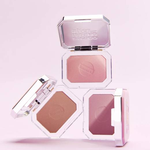 [mangomee Edition] Alternative stereo Sugar Crunch Blusher 5.2g Set (+Brush)