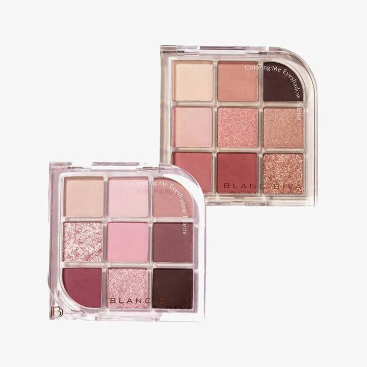 BLANCDIVA Coloring: me 9-Shade Eyeshadow Palette (2 Options)