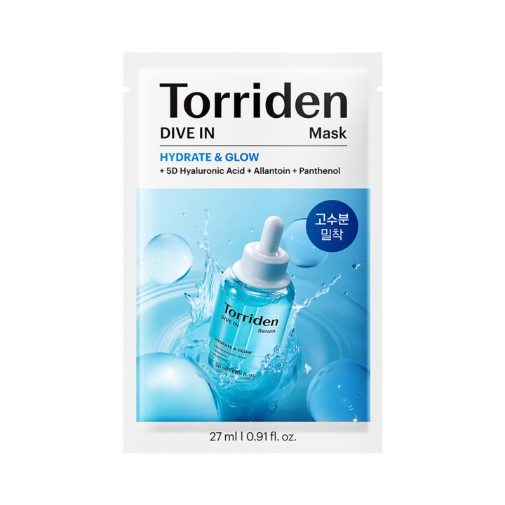 [Upgraded] Torriden Dive In Low Molecular Hyaluronic Acid Mask 10ea