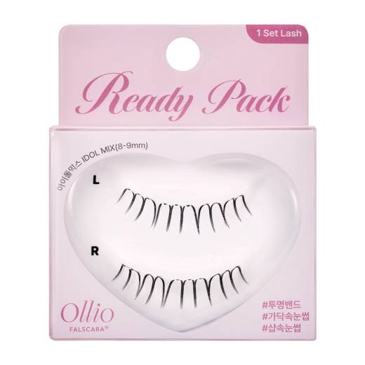 Ollio Falscara Eyelash [Ready PACK] 8pcs
