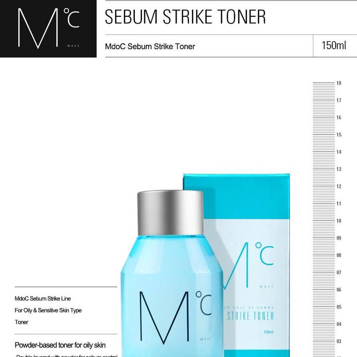 MdoC Sebum Strike Toner 150ml