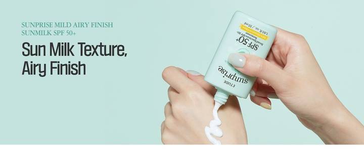 ETUDE Sunprise Mild Airy Finish Sun Milk 55ml