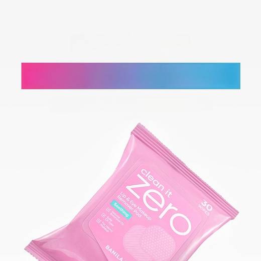 BANILA CO Clean It Zero Soothing Lip & Eye Remover Pad 30P