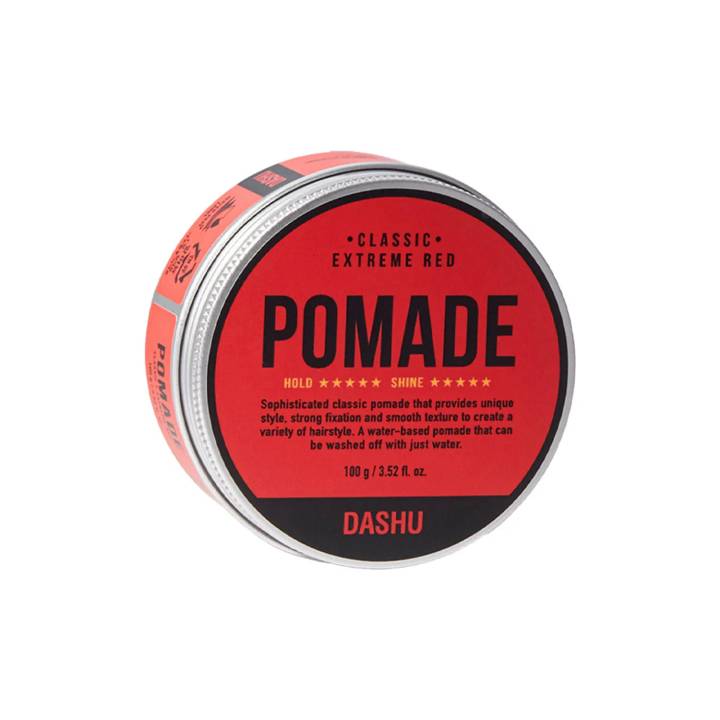 DASHU Classic Extreme Red Pomade 100g (+Pomade Comb)